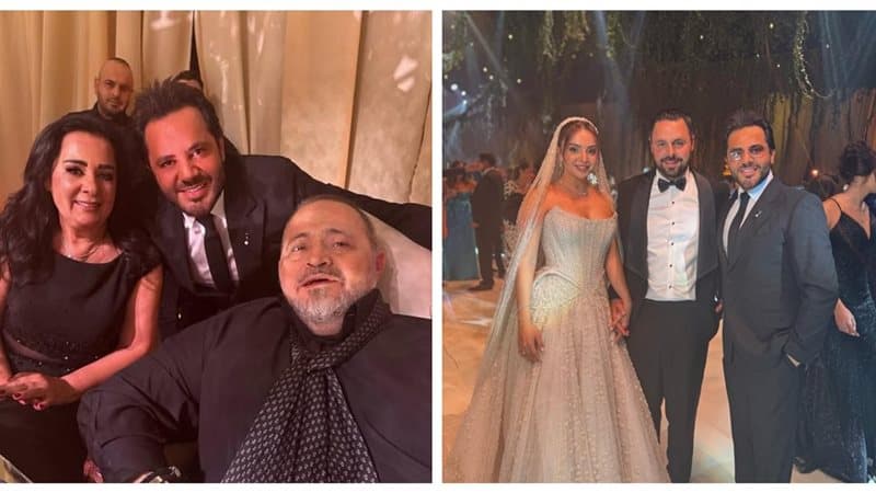 جورج وسوف يحتفل بزفاف نجله الأصغر