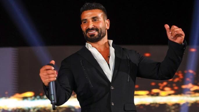أحمد سعد يحتفل باطلاق البومه الجديد