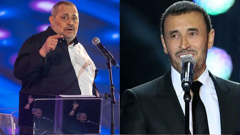 كاظم الساهر وجورج وسوف معاً في دبي