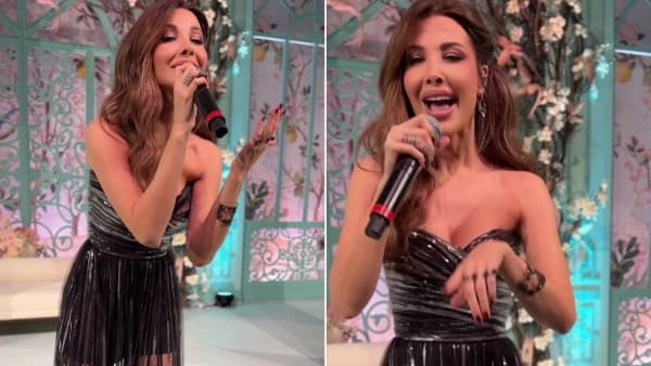 نانسي عجرم تشعل حفل زفاف ابن محمد عبده
