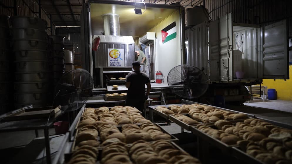 المطبخ العالمي: المخبز الأردني المتنقل في غزة يعمل 19 ساعة يوميا