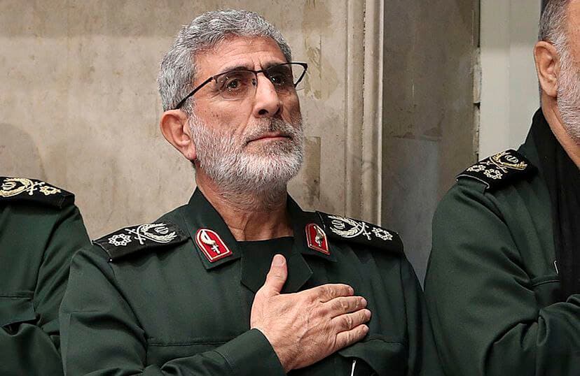 إيران تكشف رسميا مصير قائد فيلق القدس الإيراني إسماعيل قآني