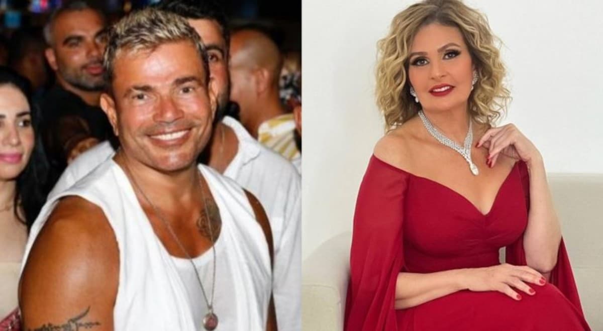 على أنغام خطفوني.. يسرا تنشر صورة مع عمرو دياب