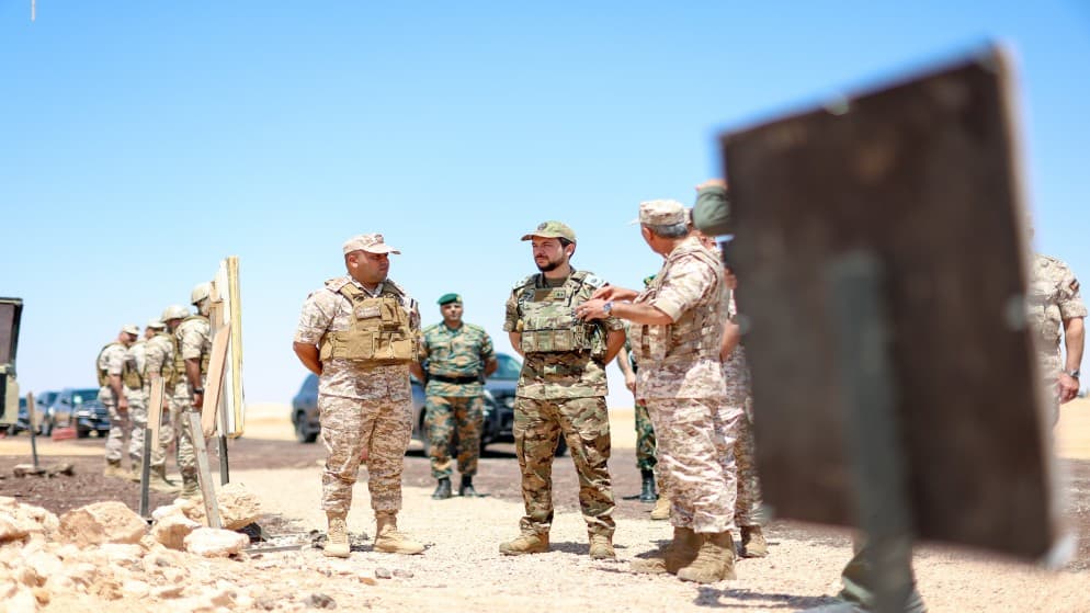 نائب الملك يتابع تمرينا أمنيا نفذته كتيبة حرس الحدود السادسة الملكية