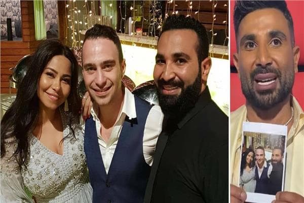 احمد سعد تعليقاً على صورته في حفل زفاف حسام وشيرين: ربنا يسامحنا عالجريمة اللي عملناها