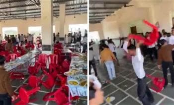 الهند.. مشاجرة في حفل زفاف بسبب عدم تقديم "أرجل الدجاج" | فيديو