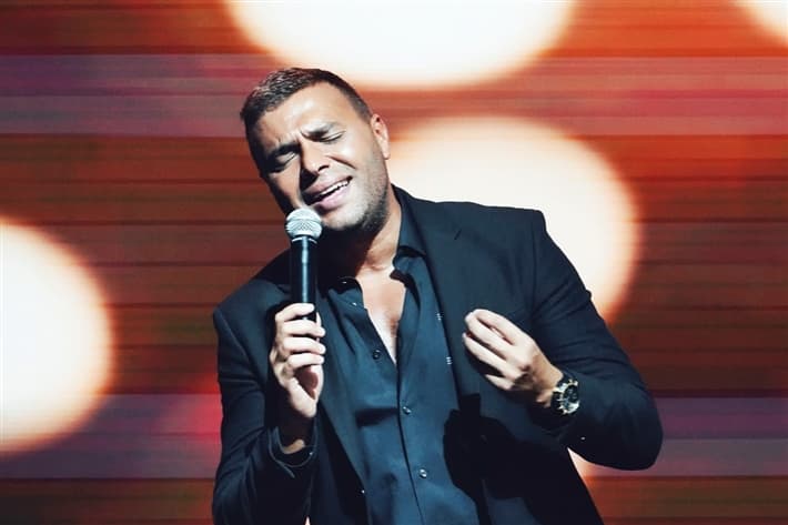 رامي صبري أفضل مطرب عربي في مهرجان العراق