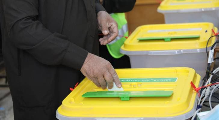 %5 نسبة الاقتراع للانتخابات النيابية مع نهاية الساعة الثالثة
