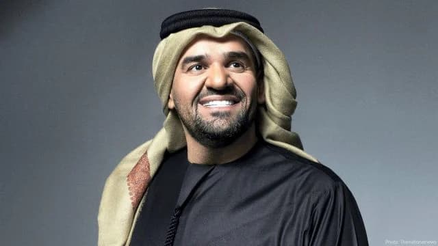 حسين الجسمي يلتقي مدوّن اسرائيلي ويهديه ساعة ثمينة