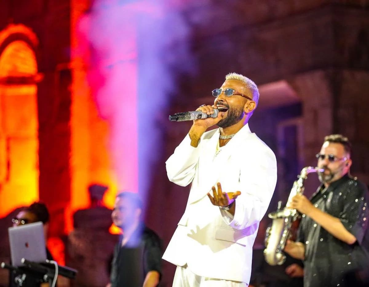 أحمد سعد يحقق حلمه الفني على مسرح جرش الأردني