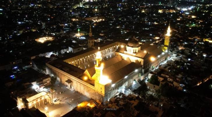 حريق محدود في الجامع الأموي بسبب تماسّ كهربائي