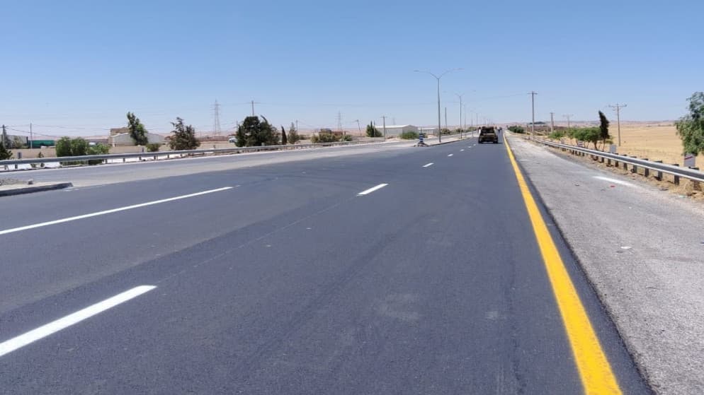 وزارة الأشغال تنهي أعمال صيانة طريق المغطس