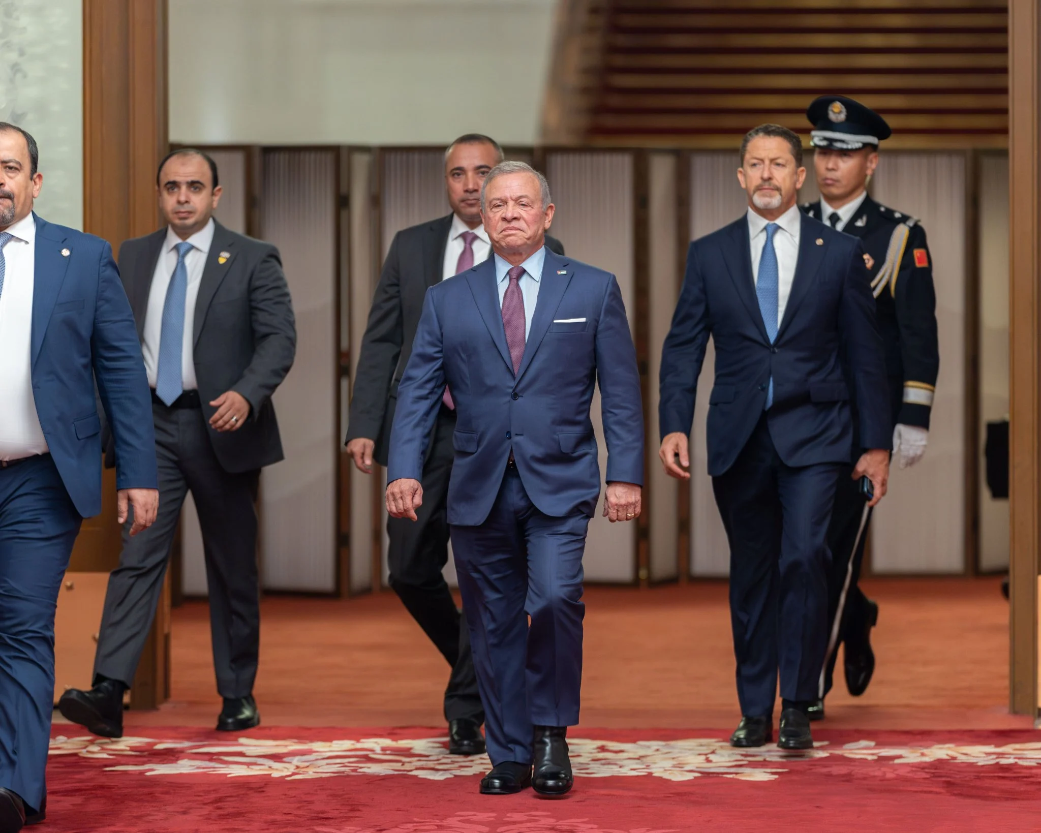 الملك يلتقي الرئيس الصيني اليوم